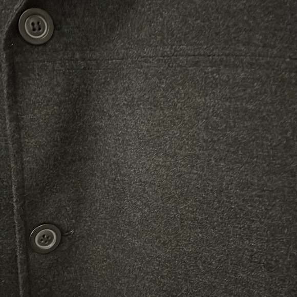 Jay Y Ko jacket XL dark grey peacoat unisex winter mid length casual preppy - Picture 15 of 15